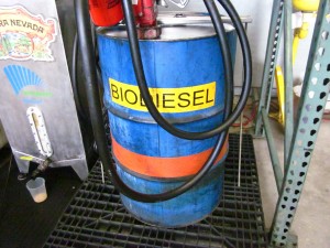biodiesel powers trucks