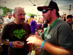 agostino from birrificio italiano and terrance sullivan of SN